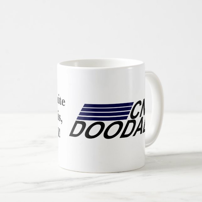 CNC Doodad! II Kaffeetasse (VorderseiteRechts)