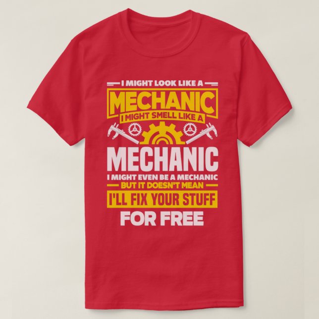 CNC-Maschinen, die ich bearbeiten könnte aussehen  T-Shirt (Design vorne)