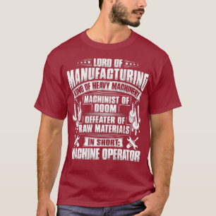 CNC-Maschinenführer T-Shirt