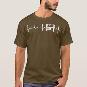 CNC-Maschinist Heartbeat T-Shirt