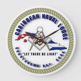 CNL Freimaurereinzelteile Große Wanduhr