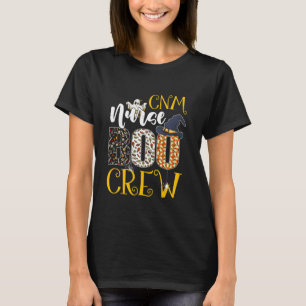 CNM Nurse Boo Crew Halloween Kostüm Boo Ghost Spi T-Shirt