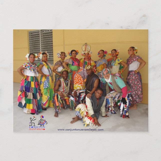 CNM Panamanian Congos Postkarte (Vorderseite)