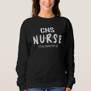 Cns Nurse Kariert Red Liebe Heart Stethoscope Rn N Sweatshirt