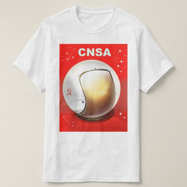 CNSA China Space Art. T-Shirt (Design vorne)
