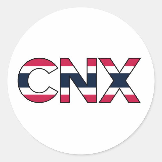 CNX Thailand Sticker (Vorderseite)