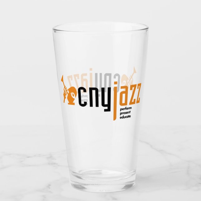CNY Jazz Glass Cup Glas (Vorderseite)