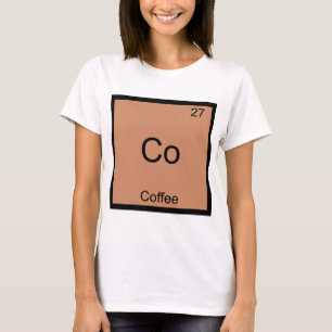 Co-Coffee Chemistry Element Symbol Funny T-Shirt