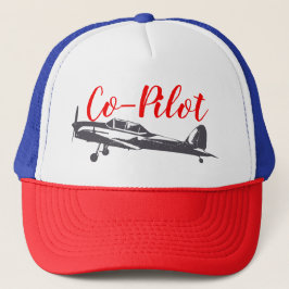 Co-Pilot Trucker Hat Truckerkappe