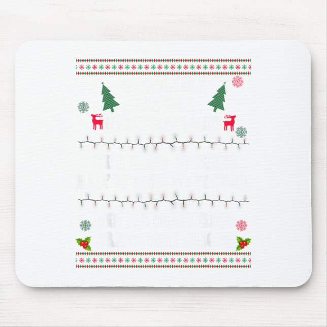 Co-workers Are Like Christmas Lights They Hang Tog Mousepad (Vorne)