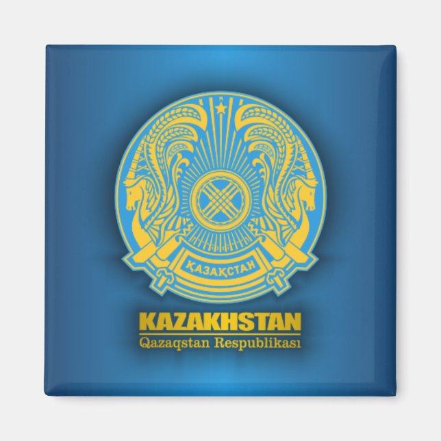 COA Kasachstan Magnet (Vorne)
