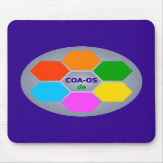 COA-OSde desktop ergonomic Mousepad