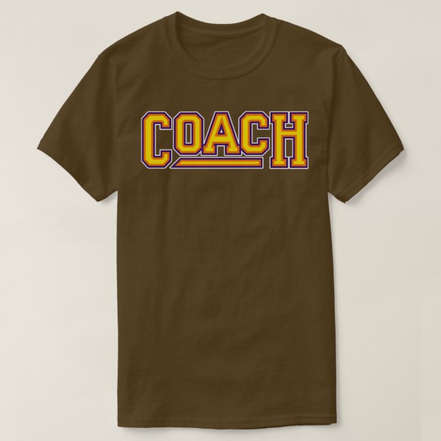 Coach 90er TV Show Sitcom Comedy T-Shirt (Design vorne)