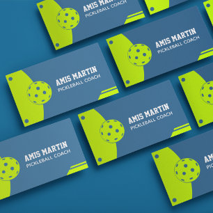 Coach Business Card für Pickleball Visitenkarte