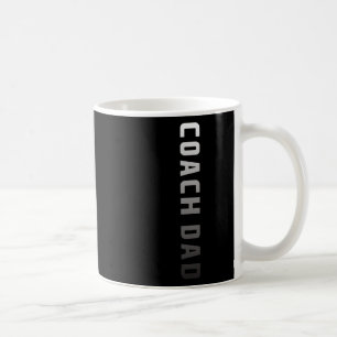 Coach Dad Design - Fußball Sketll Coach Vater Kaffeetasse