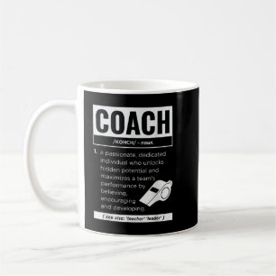 Coach Definition Sport Games Trainer Coach Funn Kaffeetasse