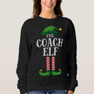 Coach Elf Matching Familienweihnachtself Sweatshirt