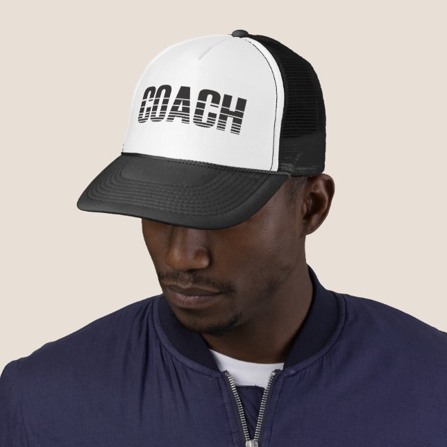 Coach Geschenk Trucker Hat Truckerkappe (Beispiel)