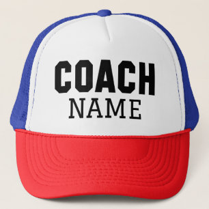 Coach Name Truckerkappe