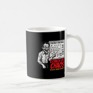 Coach Of Chaos Statistiken über Verrücktheit Fanta Kaffeetasse