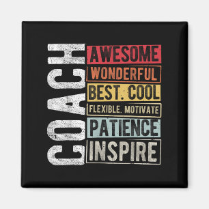 Coach Phantastisch Wunderschönes Cooles Motivieren Magnet