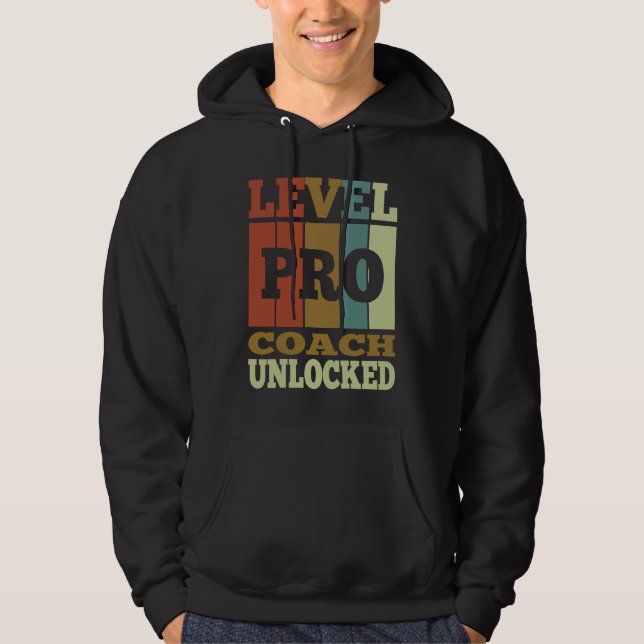 Coach Pro Unlocked Vintage Style Unique Hoodie (Vorderseite)