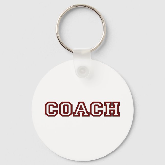 Coach Schlüsselanhänger (Vorderseite)