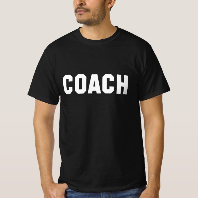 Coach T-Shirt (Vorderseite)