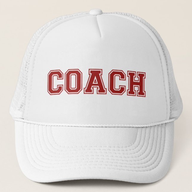 Coach Truckerkappe (Vorderseite)