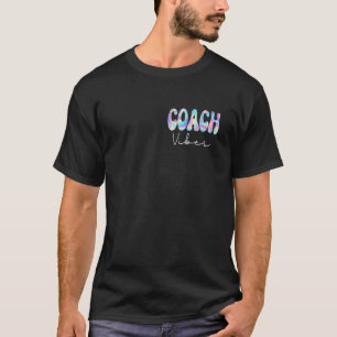 Coach Vibes Groovy Zurück zur Schule Niedlich Teac T-Shirt