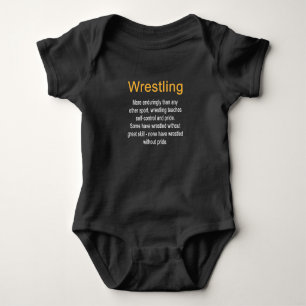 Coach zur Definition von Wrestling Selbstverständl Baby Strampler