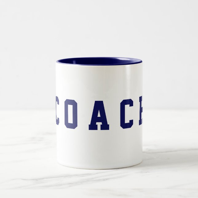 Coach Zweifarbige Tasse (Mittel)