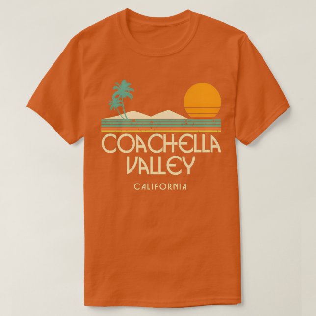 Coachella Valley California - Hemd 1 T-Shirt (Design vorne)