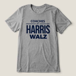 Coaches für Harris Walz Tri-Blend Shirt