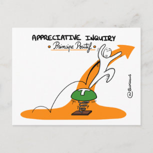 Coaching-Karte "AI - Positives Prinzip" Postkarte