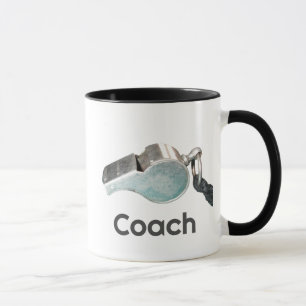 Coach's Whistle personalized Mug Tasse