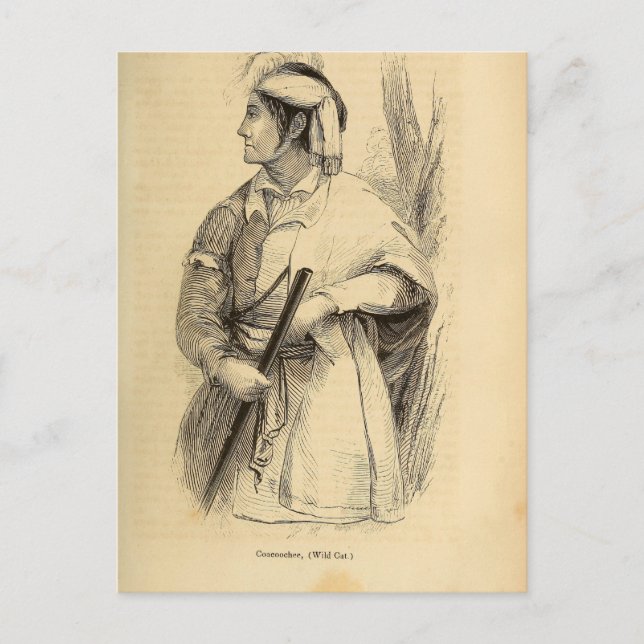Coacochee Postkarte (Vorderseite)