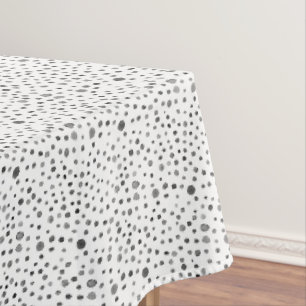 Coal Confetti Aquarelltuch Tischdecke