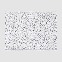 Coal Confetti Wasserfarbe Dots Gewebe Papier