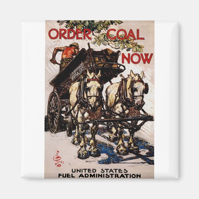 Coal jetzt bestellen magnet (Vorne)