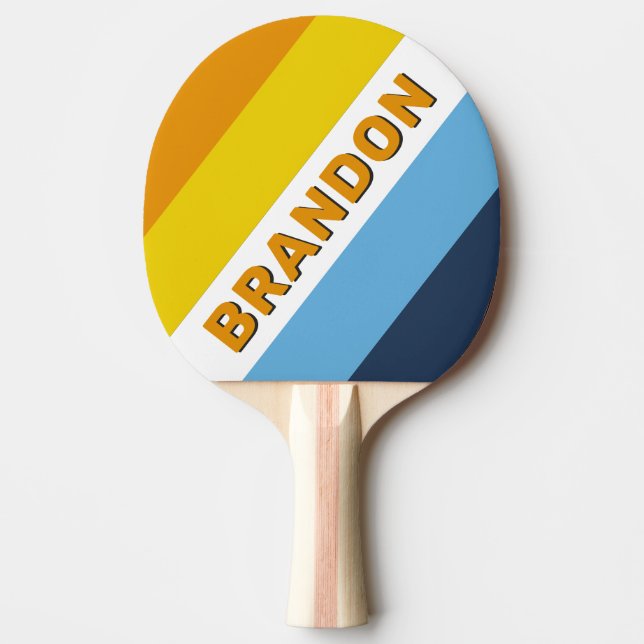 Coal Nightfall Bold mit Namen gestrichen Tischtennis Schläger (Vorderseite)