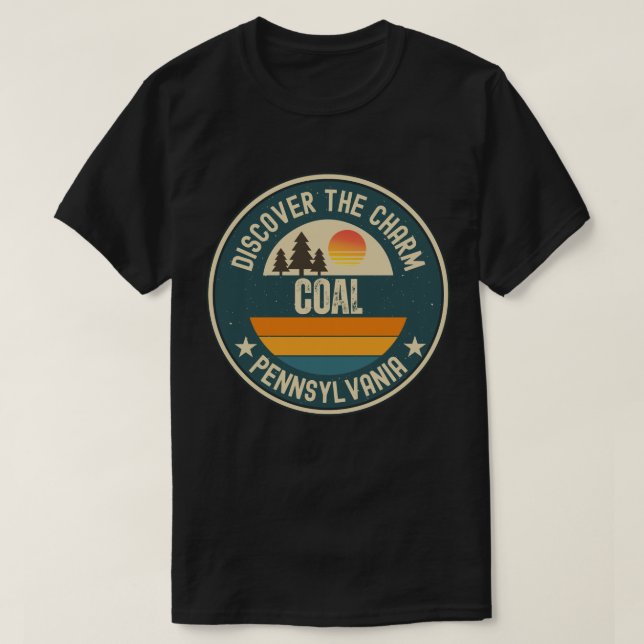 Coal, Pennsylvania T-Shirt (Design vorne)