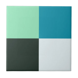 Coal White Aquamarin Green Aqua Türkis Fliese