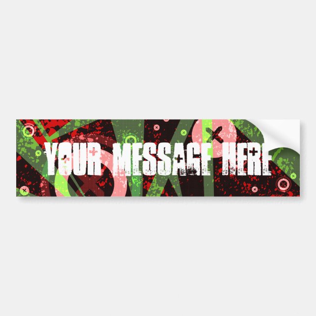 COAlitionz. Kundengerechte Mitteilung Autoaufkleber (Vorne)