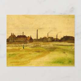 Coalmine in Borinage von Vincent van Gogh Postkarte