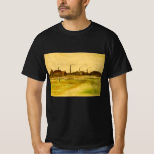 Coalmine in Borinage von Vincent van Gogh T-Shirt