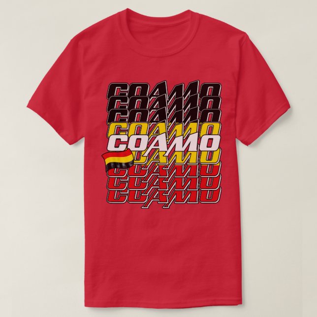 Coamo Kaskade Text 1 T-Shirt (Design vorne)