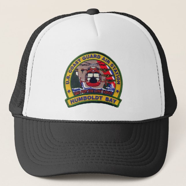 Coast Guard Air Station Humboldt Bay Hat Truckerkappe (Vorderseite)