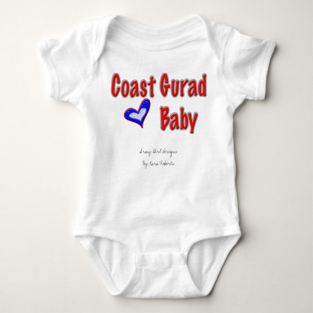 Coast Guard Baby Baby Strampler (Vorderseite)