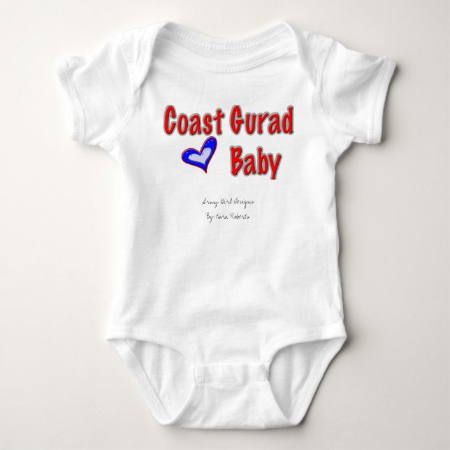 Coast Guard Baby Strampler (Vorderseite)